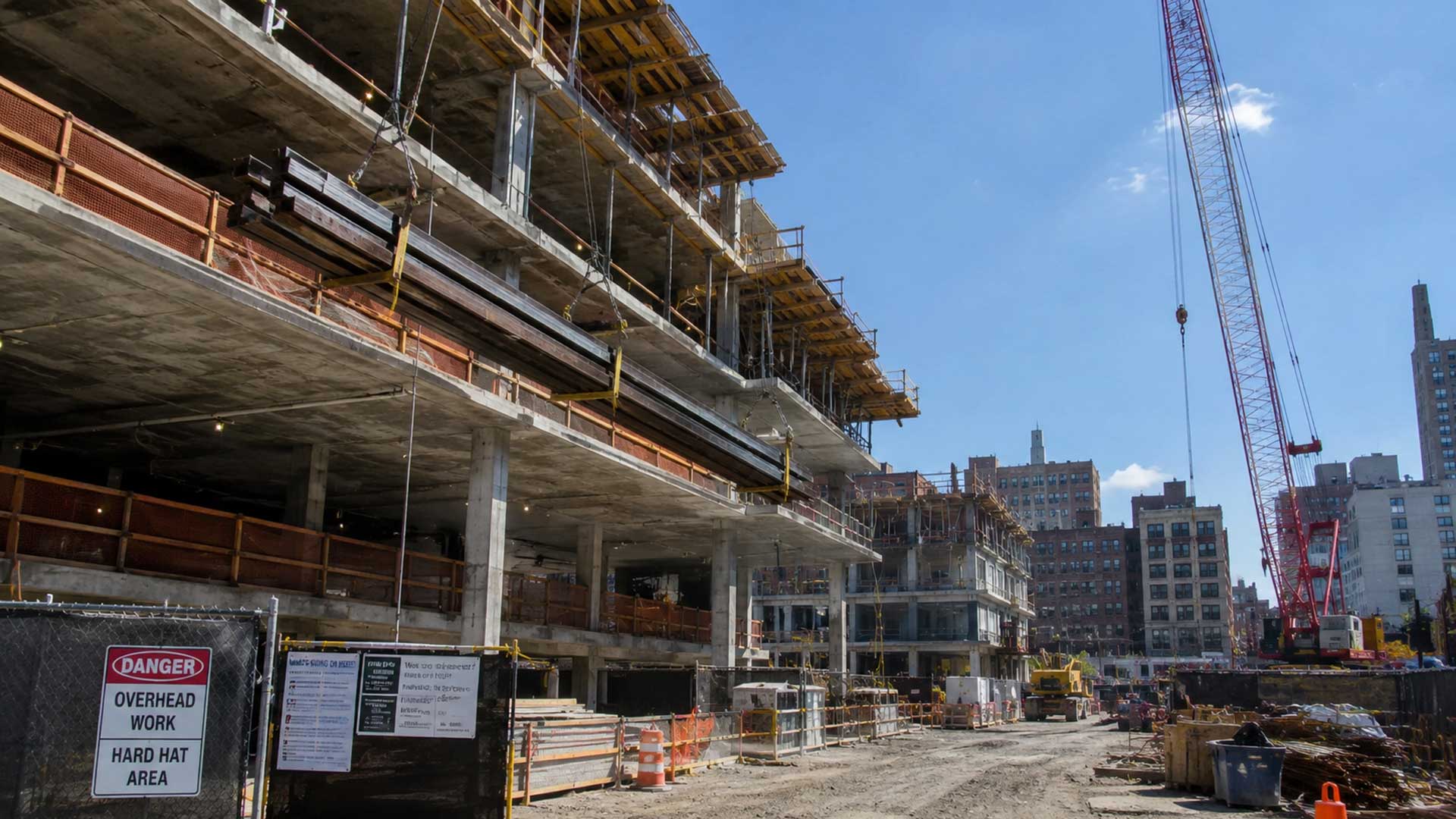 Falling object injury attorney representing an injured construction worker