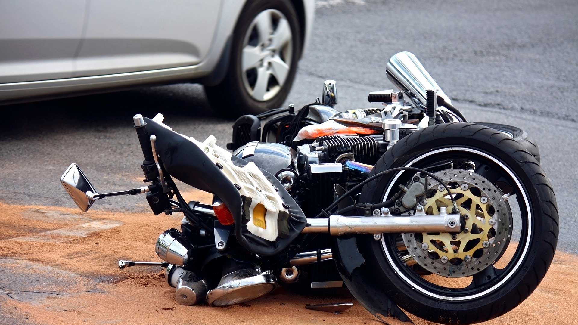 Motorcycle accident attorney representing an injured rider